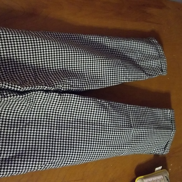 VINTAGE Rinzi Houndstooth Pants Size 9: A - Picture 7 of 7